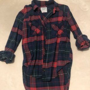 abercrombie & fitch flannel